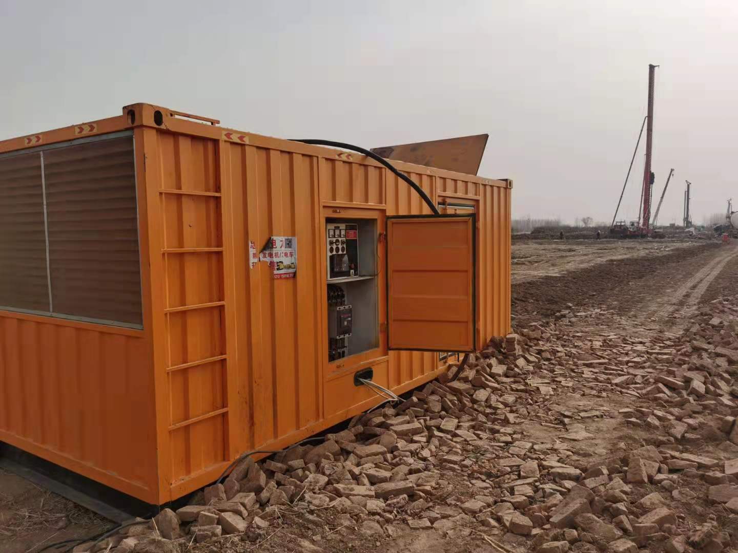 梅县发电车租赁-柴油发电机组的安装须知