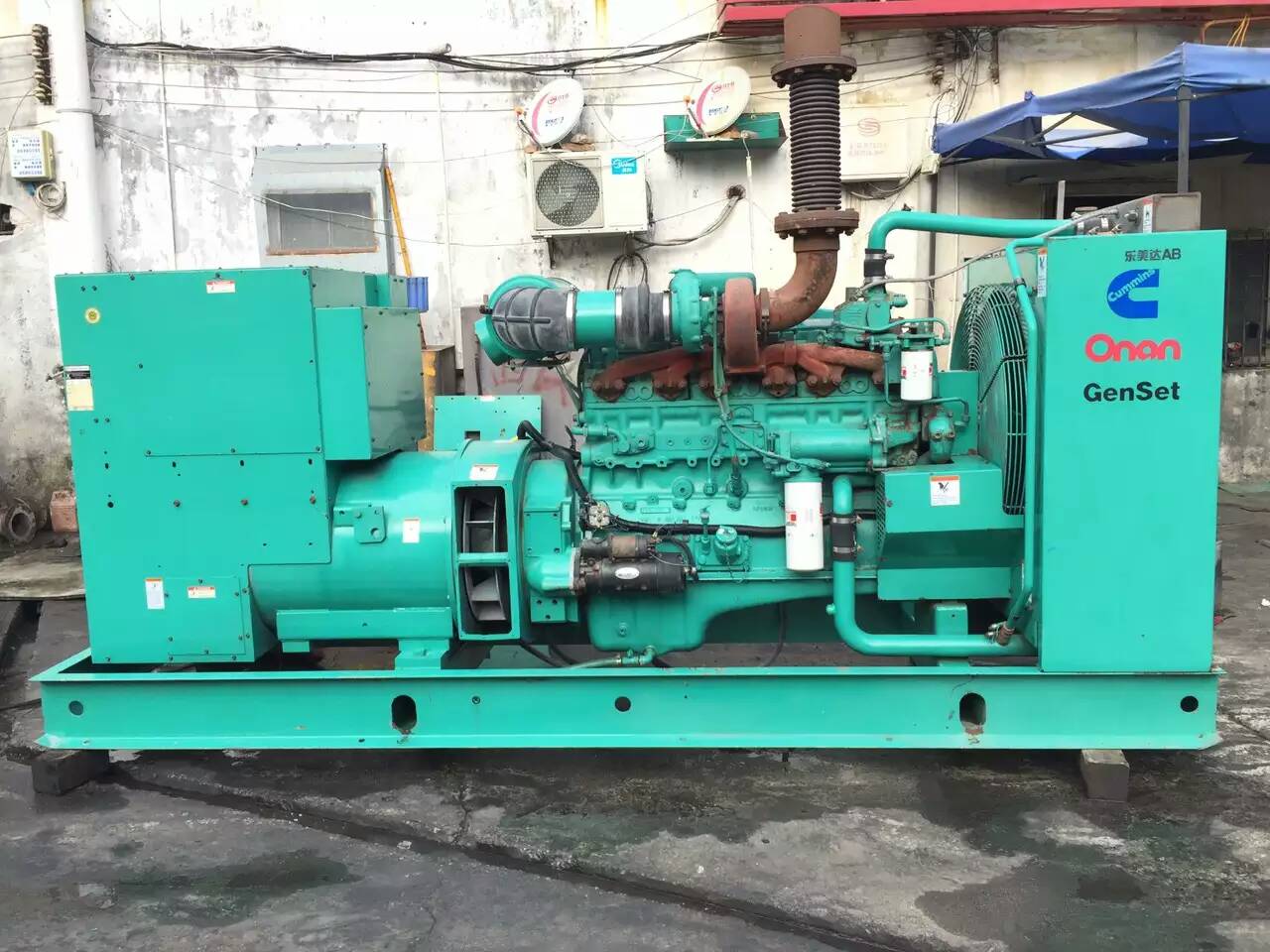 梅县租赁发电机-柴油发电机不正常冒烟的原因