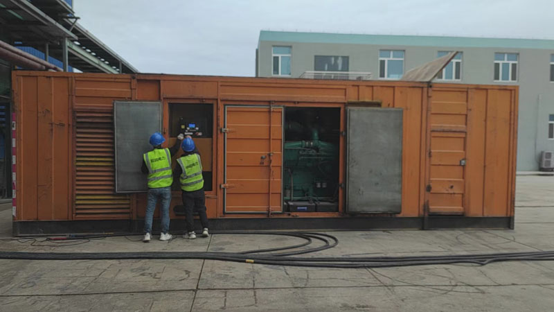 梅县如何检查柴油发电机组的机油油位?